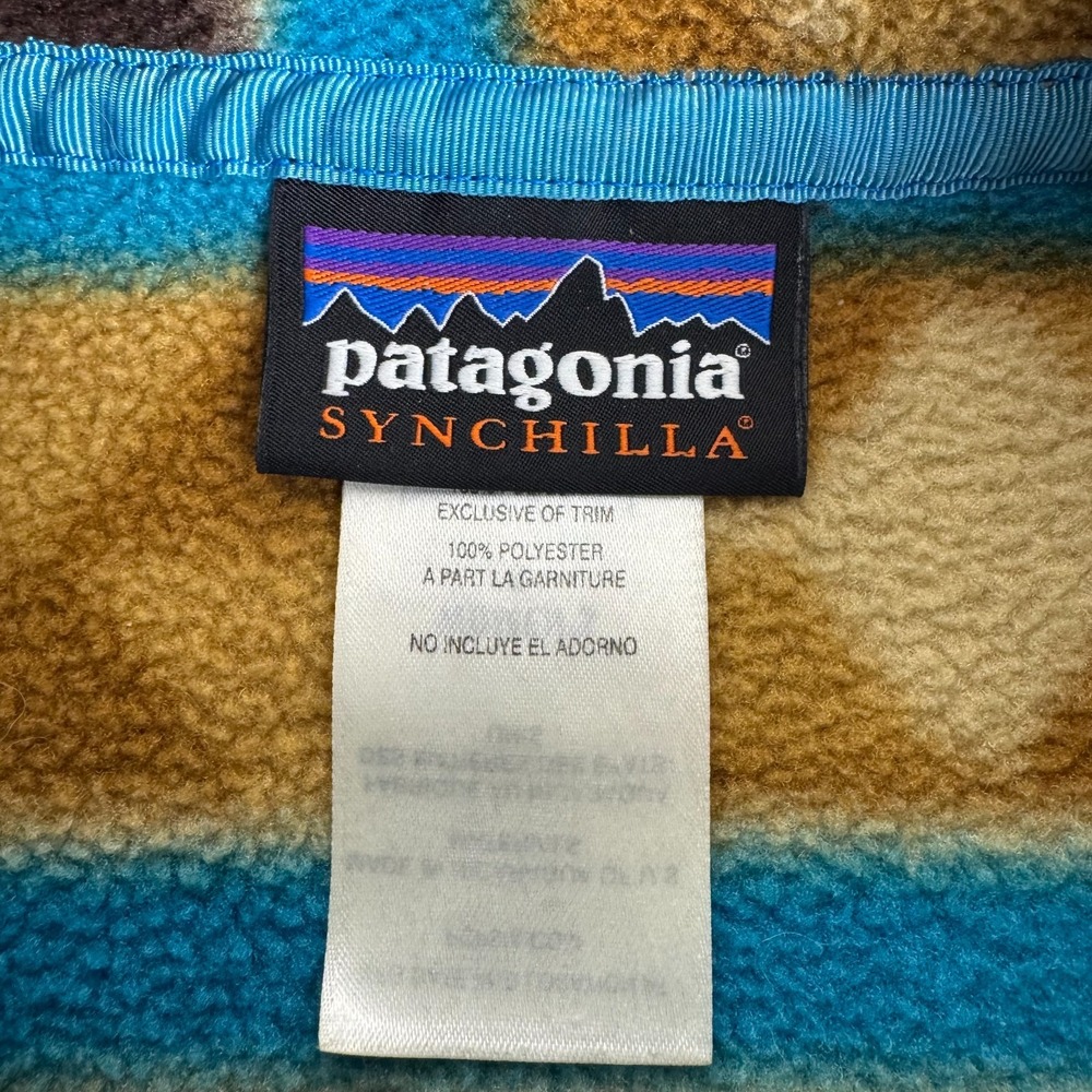 Patagonia Synchilla Lightweight Snap-T Pullover Guatemala Tango 25455 Womens S - Picture 7 of 15